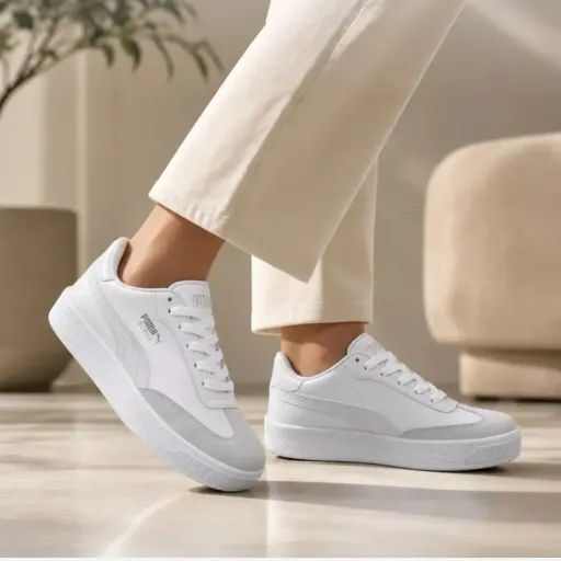 ونس زنانه پوما puma سفید  سایز 38