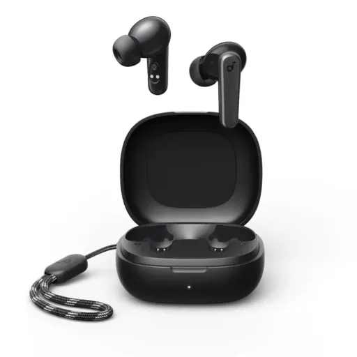 هدفون بلوتوثی انکر مدل R50i اورجینال و با گارانتی، باتری 30 ساعته، صدای با کیفیت  رنگ سفید