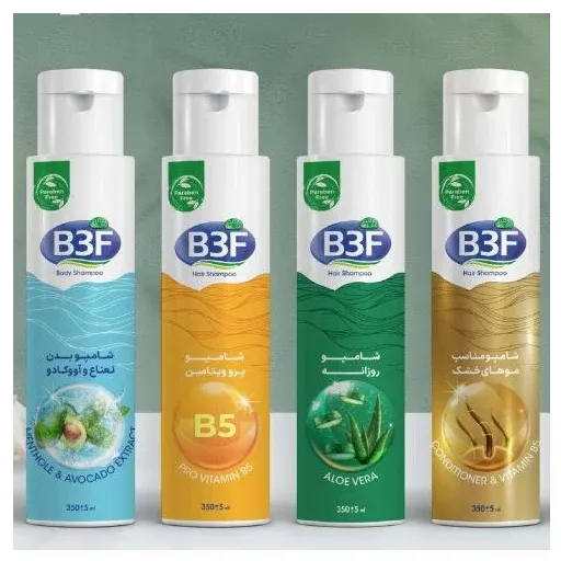 شامپو بدن آقایان B3F حجم 350 میل بی تری اف