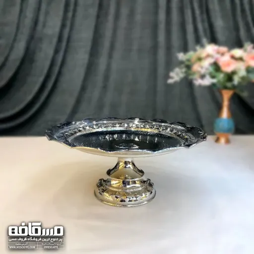 شیرینی خوری طرح الماس کروم (کد 493)