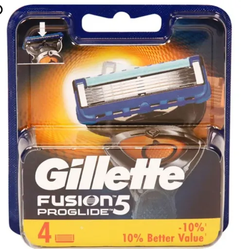 تیغ یدک ژیلت مدل Fusion Proglide5 بسته 4 عددی