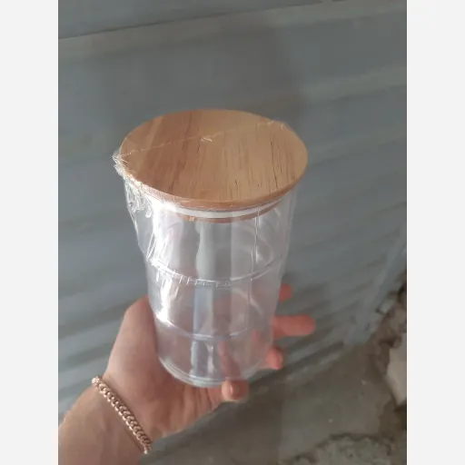 بشکه آریسام با درب چوبی  سایز 600 سی سی