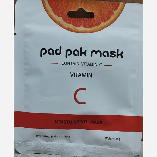 ماسک آبرسان صورت پد پاک VITAMIN C