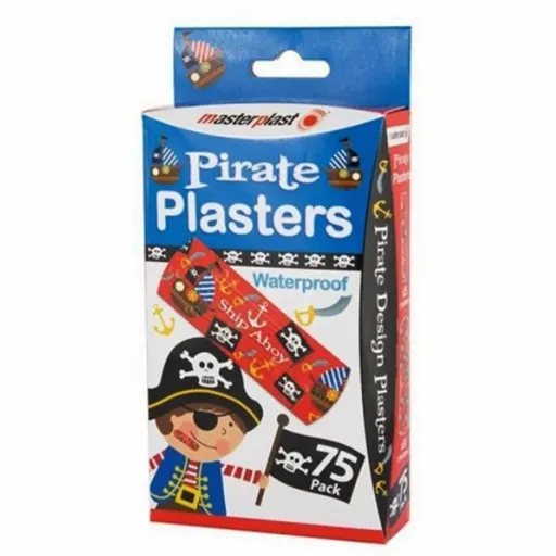 چسب زخم کارتونی و ضد آب مستر پلاست Master Plast بسته 75 تایی