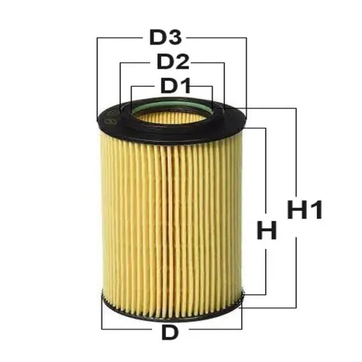 فیلتر روغن هیوندا وراکروز  کیا اپیروس OEM 26320-3C100 / فیلتر باوین BEO7413
