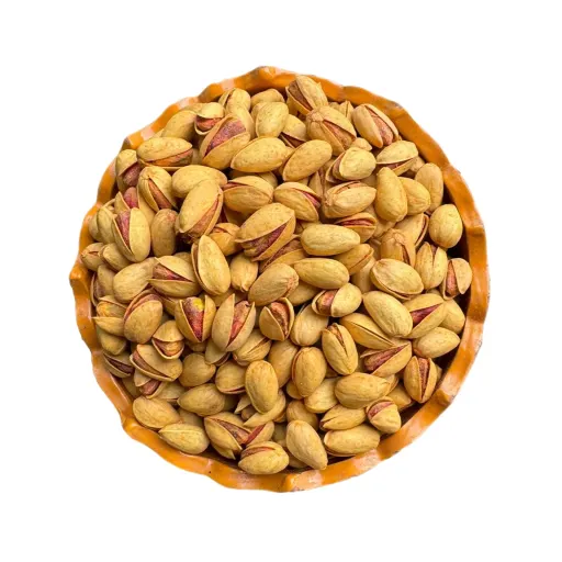 پسته  بادامی زعفرانی 250 گرمی