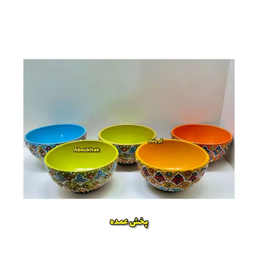 کاسه آبگوشتی داخل رنگی