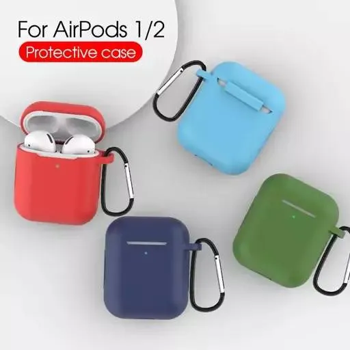 کاور سیلیکونی ارجینال ایرپاد 1 و 2 دارای رنگبندی و آویز