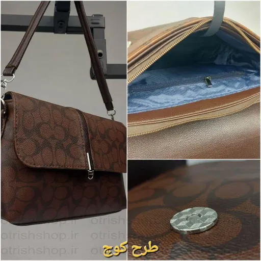 کیف پاسپورتی چرمی زنانه برند بنو طرح مارک طرح کیف طرح گوچی