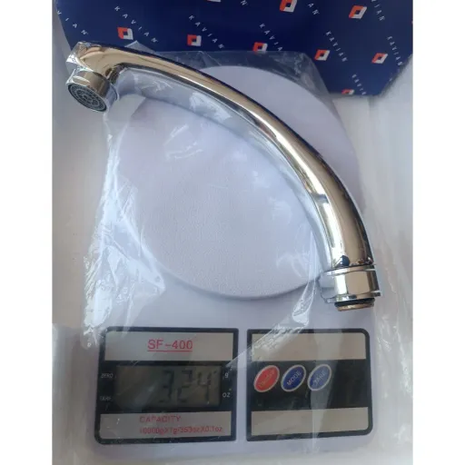 شیر روشویی تکپایه سنگین کاویان مدل استانداردمینا گارانتی 60ماهه