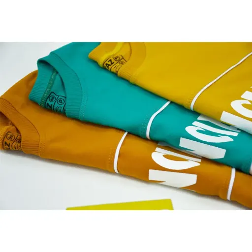 بلوز شلوار پسرانه طرح بالنسیاگا جنس پنبه اسپان گزینه ها سایز 13تا14سال(سایز65) | زرد