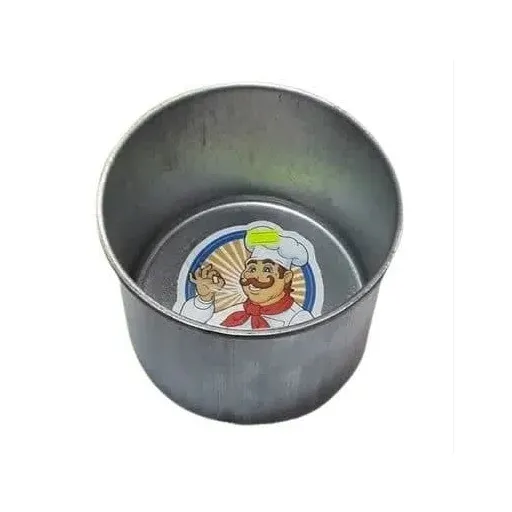 قالب گالوانیزه موج گرد قطر 12 سانت ارتفاع 9 سانت 