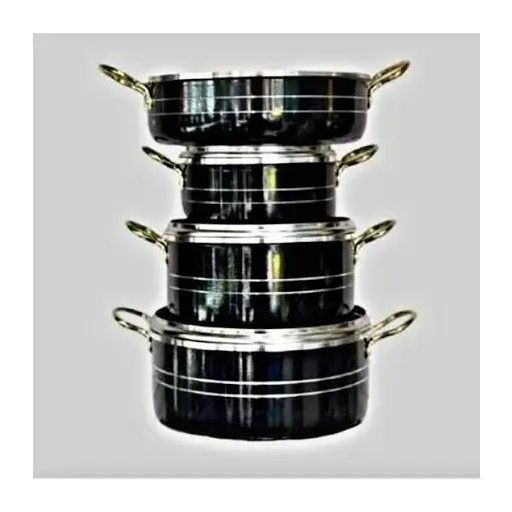 سرویس قابلمه طرح چدن گرانیت  7 پارچه کیژان