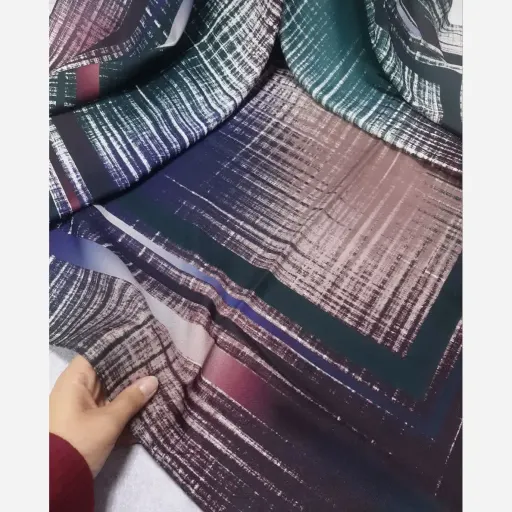 روسری نخ کاستوم طرح ژینوس