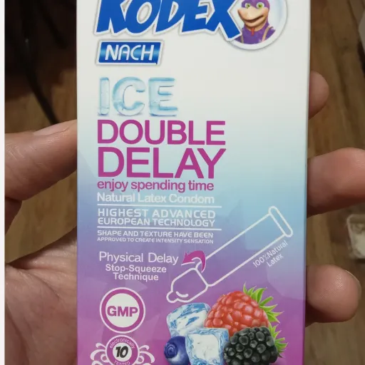 کاندوم کدکس مدل Double Delay - بسته 10تایی پلمپ