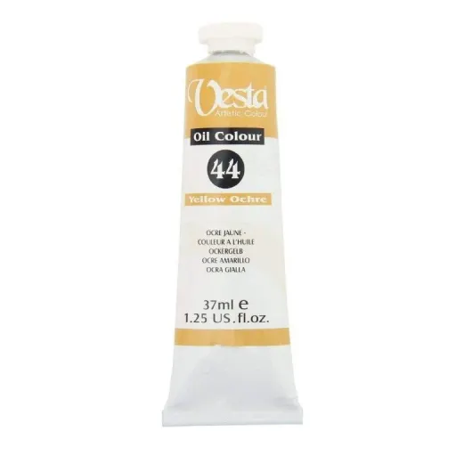 رنگ روغن وستا Yellow Ochre 44 حجم 37 میل
