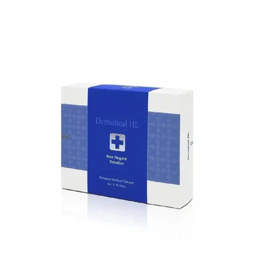 محلول تقویت موی درماهیل مدل HL تعداد یک عدد (یک ویال 5 میلی لیتر)