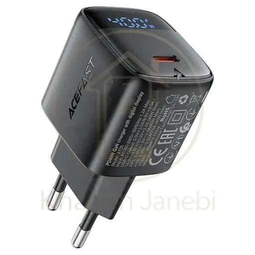 شارژر دیواری ایس فست ACEFAST A135 PD40W Fast Charger توان 40 وات