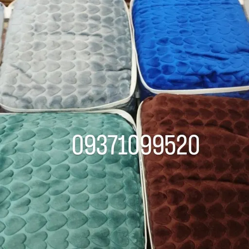 پتو نرمینه یکنفره مدل نگین ساکدار بسیار لطیف و براق طرح برجسته قلب در رنگهای متنوع رنگ مورد نظر را انتخاب کنید 🌹 طلایی