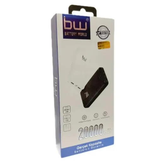 پاوربانک (شارژر همراه) 20000 بی دبلیو مدل BW-P369