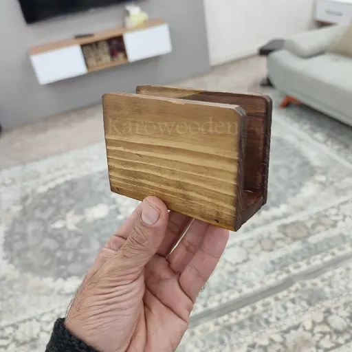 جادستمال برگی رومیزی چوب روسی ضدآب