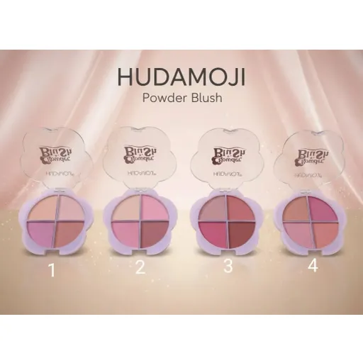 رژگونه 4تایی هدی موجی| HUDAMOJI شماره رنگ 04
