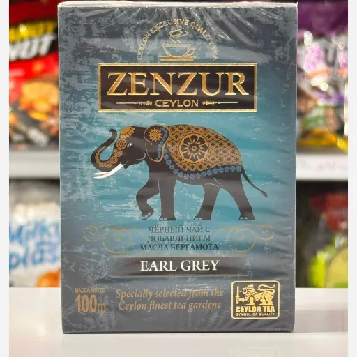 چای سریلانکایی zenzur زنزور با طعم ارل گری 100 گرم