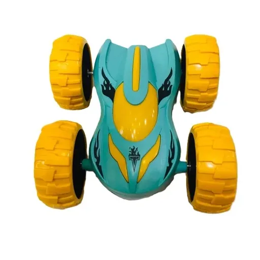 ماشین دو رو قدرتی سرعتی TT-93018 TRITI Toys انتخاب رنگ سبز/زرد
