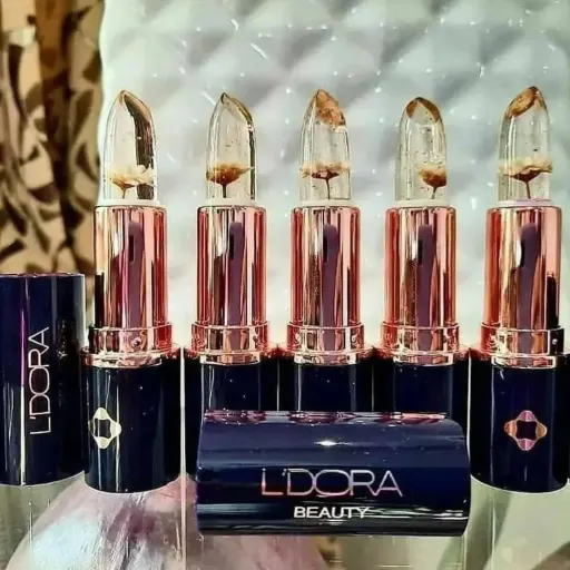 رژلب حرارتی(بالم لب)با گرده طلا