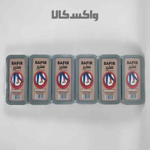 واکس کفش ابری سفیر در 3رنگ رنگ قهوه ای