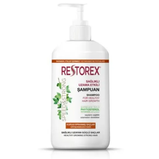 شامپو رستورکس RESTOREX مخصوص موهای خشک و آسیب دیده حجم 1000 میل 