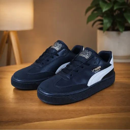ونس زنانه پوما puma مشکی سفید سایز 37