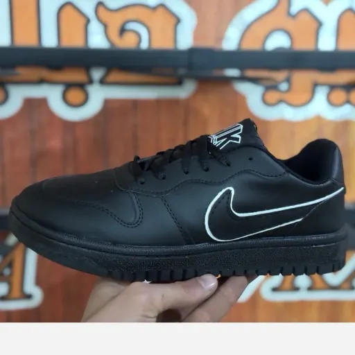 نایک ایر مردانه تمام مشکی NIKE AIR سایز 42