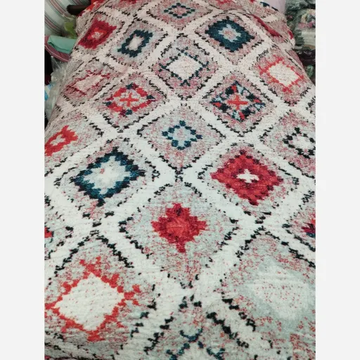 پتو ژله ای یکنفره محصول شادیلون کارمن و نوا طرح 5